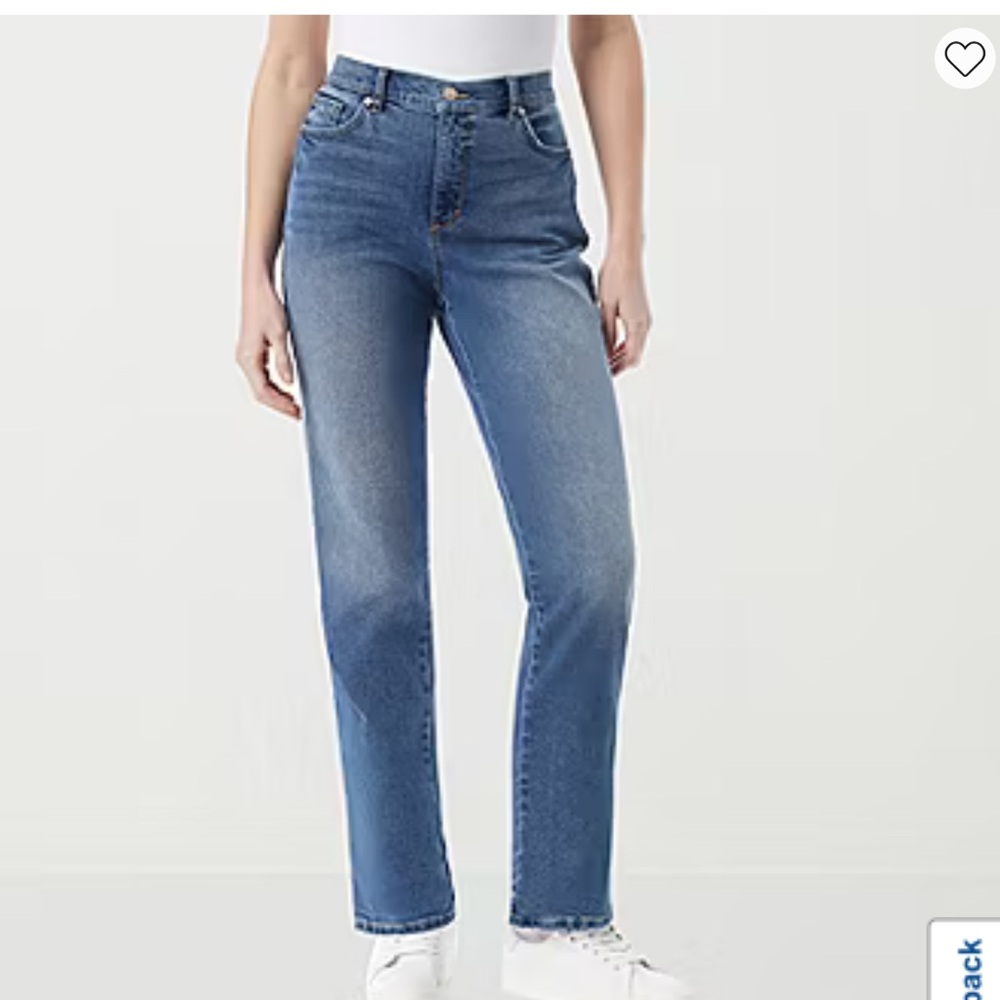 NWT Amanda Blue Denim Jeans Gloria Vanderbilt